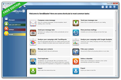 SendBlaster Download: get the free bulk email software now!
