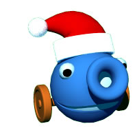 SendBlaster software christmas mail templates