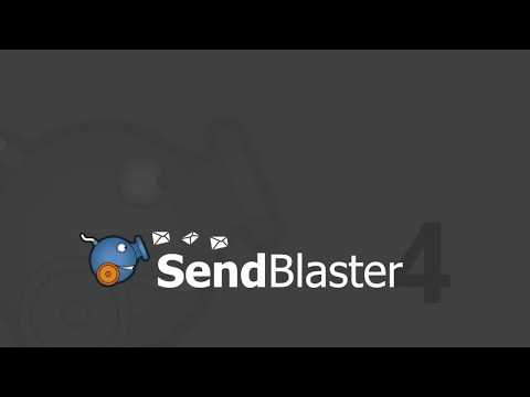 Redacte y envíe sus campañas de correo electrónico utilizando SendBlaster