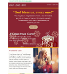 Newsletter Christmas 2020 Templates